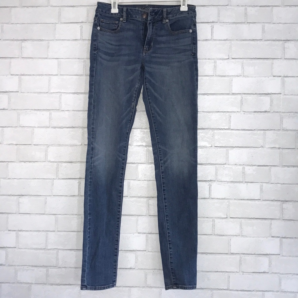 American Eagle Jeans 👖 high rise 6 x-long